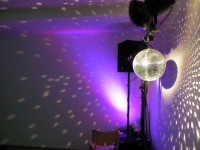 Beleuchtung und DJ bei einer Hochzeit am Bodensee
